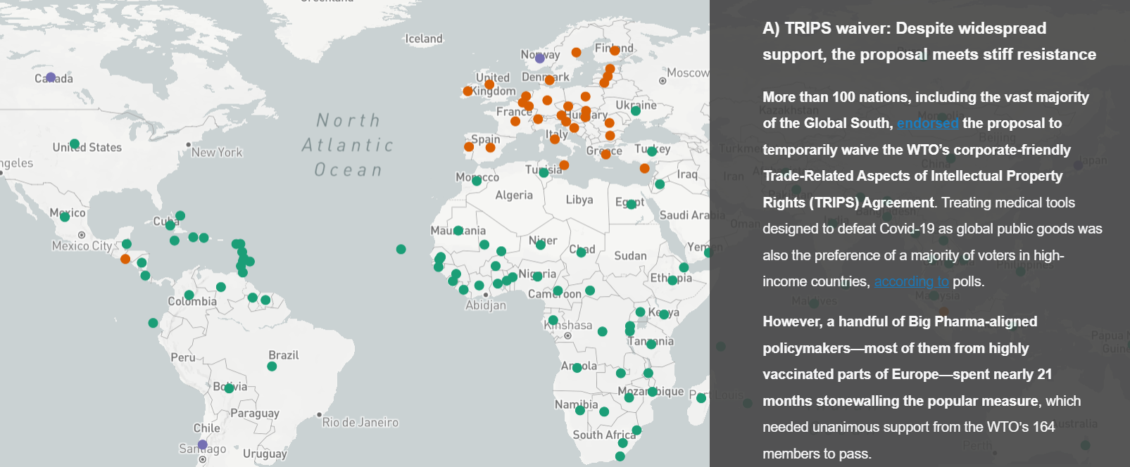 Global Covid-19 Vaccine Apartheid Storymap