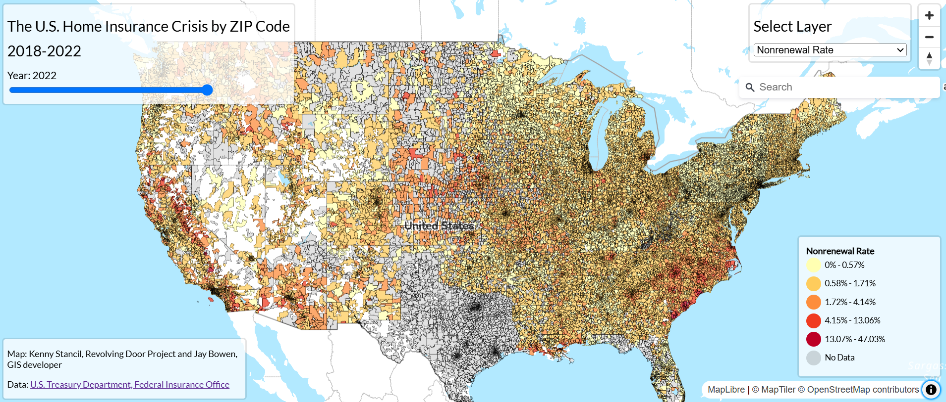 Mapping the Home Insurance Crisis
